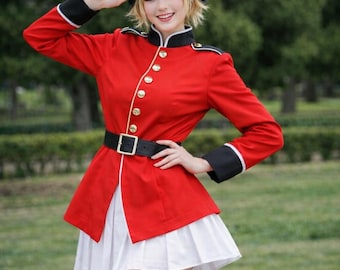 Scarlet Guard Costume Set – British Royal Inspired Cosplay Outfit