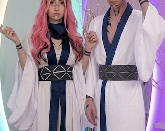 Sukuna Cosplay Costume – JJK Inspired Kimono Robe Outfit, Male and female cosplay