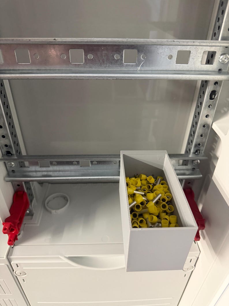 DIN Rail Box - Ferrule Organizer for Control Cabinets | Ferrule Holder ...