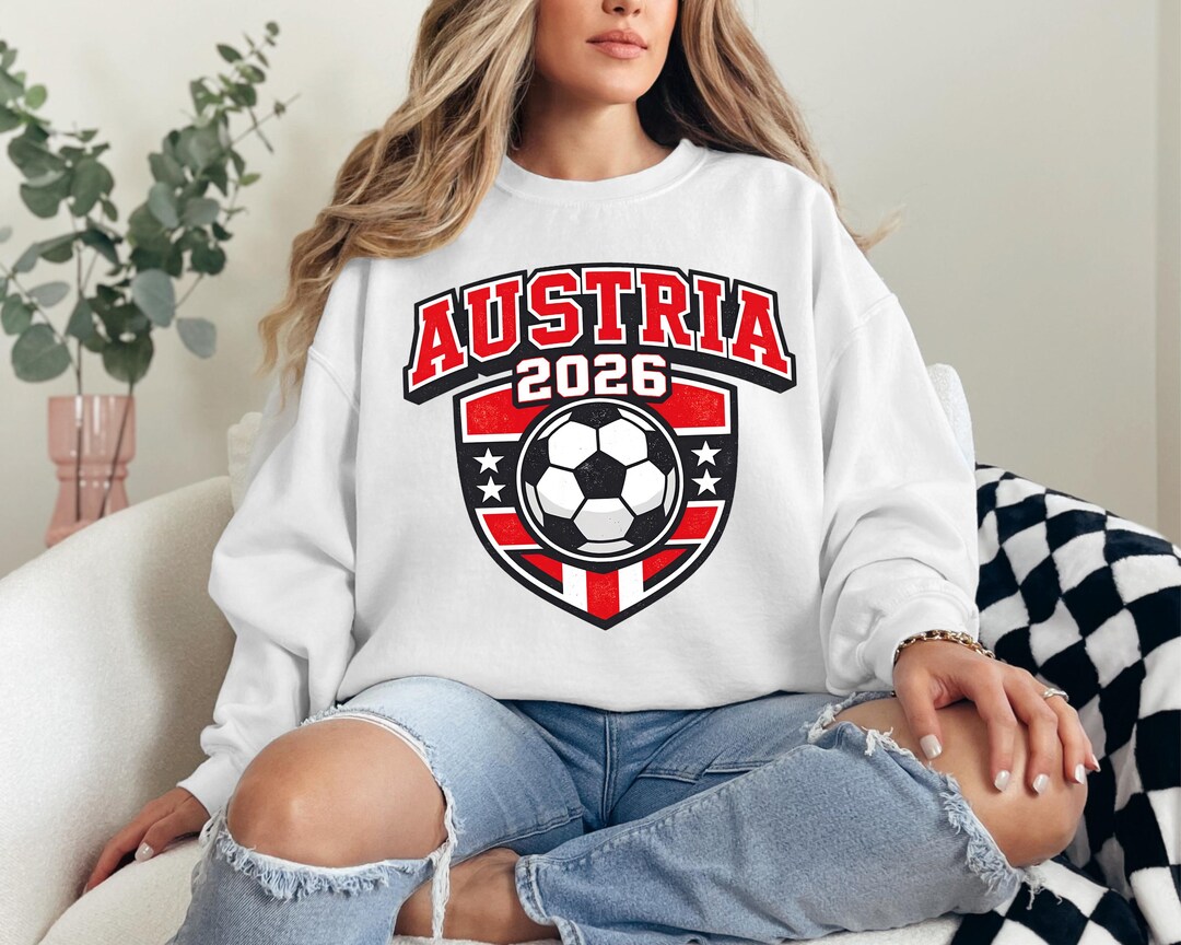 Austria World Cup 2026 PNG, Soccer Fan Shirt Sublimation, Football Team ...
