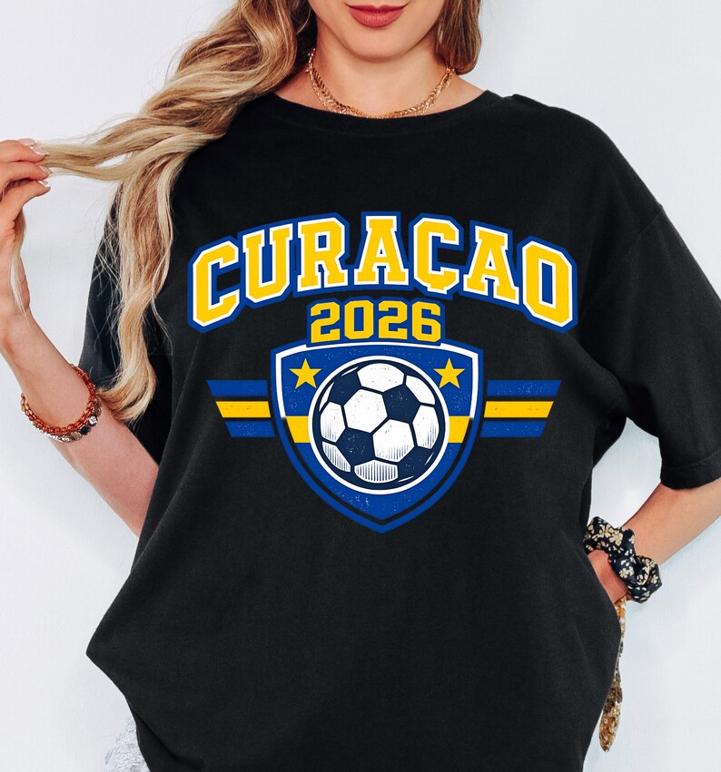 Curacao World Cup 2026 PNG, 2026 Png, Football Nations 2026 Design, USA Canada Mexico, Digital Download image 4