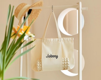 Bolsa de yoga personalizada, bolsa bordada para pilates, estuche de pilates con monograma, un regalo para ella