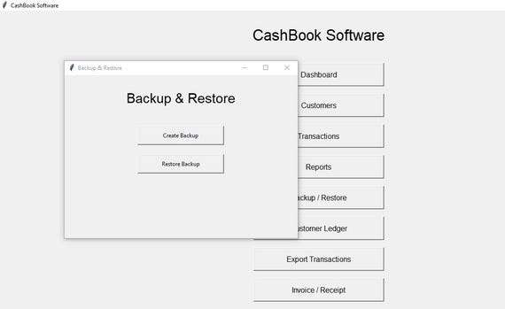 Small Business Simple Cashbook Software for Windows | Offline Bookkeeping | Lifetime License | One-Time Payment