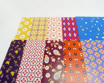 20 Sheets Japanese Origami Paper Pack for Origami Paper Project - 17cm x 17cm Pattern Gift Pack