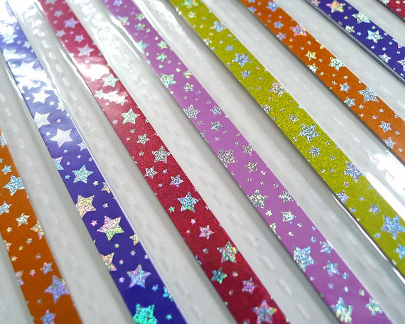 Diamond Star Origami Lucky Star Paper Strips Pack Of 50 Strips