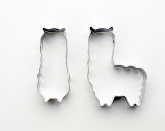 Alpaca Cookie Cutters Llama Biscuit Cutter Alpaca Cookie Mold Dough Cutter Fondant Tools Baking Supply Theme Party