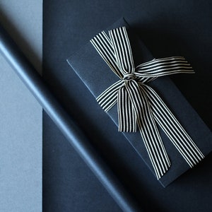 Black Wrapping Paper Birthday Gift Wrap Solid Coloured Wrapping Sheets Holiday Gift Wrap