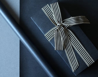 Carta da regalo nera, carta da regalo per compleanni, fogli da regalo colorati, carta da regalo per le feste
