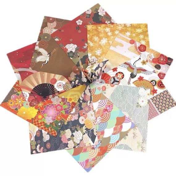 Fogli Origami Carta Colorata 100 Fogli Carta Origami 20x20 Cm - 10 ...