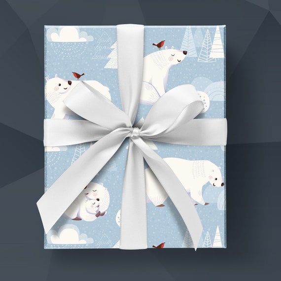 Cute Kawaii Gingerbread Gift Wrap Papers Christmas Wrapping Paper Brown  Wrapping Paper Kawaii Christmas Wrapping Paper 