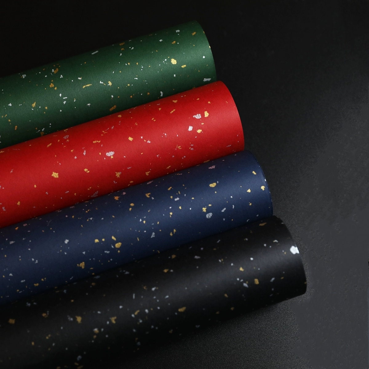 Night Sky Wrapping Paper Set Christmas Gift Wrap Star 