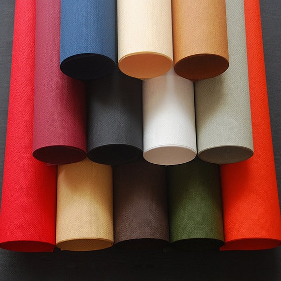 Deep Red / Chesnutt Brown Solid Color Gift Wrapping Paper Eco