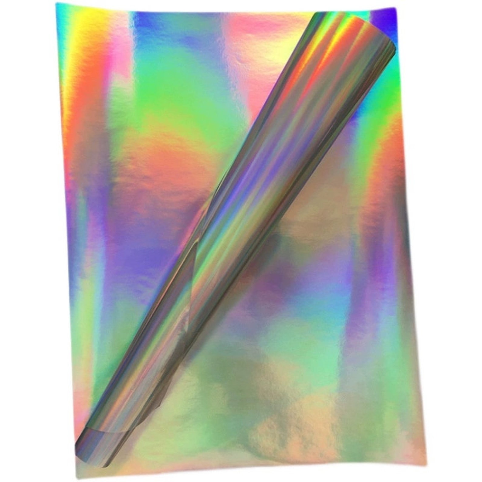 50 Sheets Iridescent Silver Origami Paper Pack for Craft Project - Junk ...