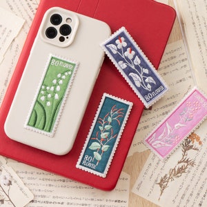 Retro Flower Stamp Embroidered Patches Self Adhesive Patch Applique Shoes Backpack Decorating Clothes Accessory