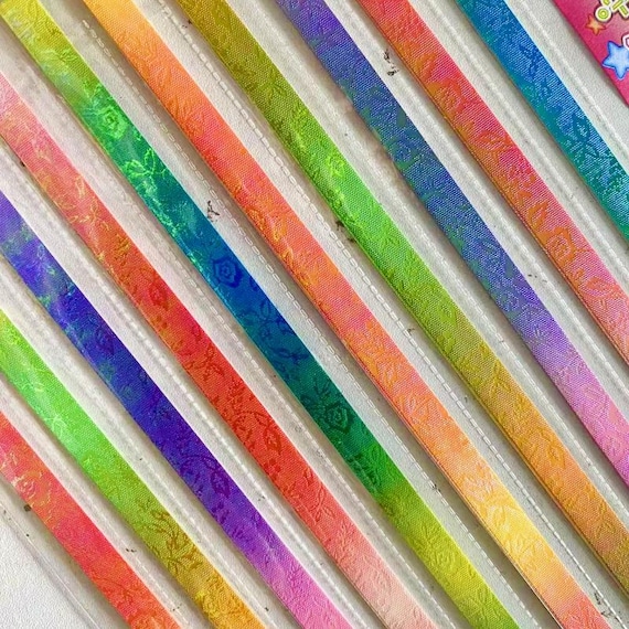 Anulely Strisce per Stelle di Carta | 210 Fogli di Carta Pieghevole Colorata Fai da Te Lucky | Strisce di Carta per esercitare la concentrazione per Regali di Festa, premi in Classe