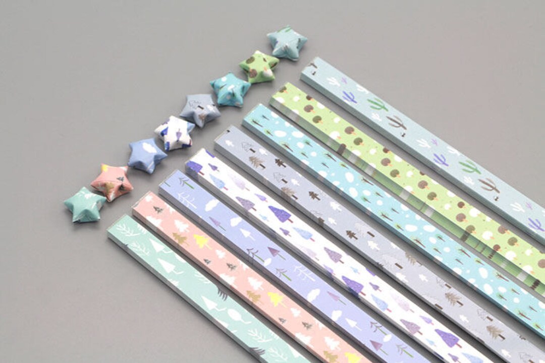 Luminous Origami Star Paper Strips, 210 Sheets DIY Handmade Origami Lucky  Star Paper Strips That Can Shine In The Dark