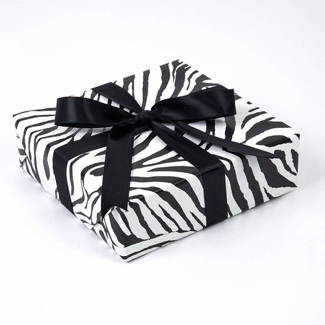 Black and White Wrapping Paperwedding Gift Etsy