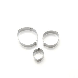 3 Size of Hydrangea Petal Cutter Set Flower Cutters Cake Decorating Gumpaste Flower