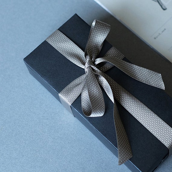 Solid Colored Gift Wrap - Black