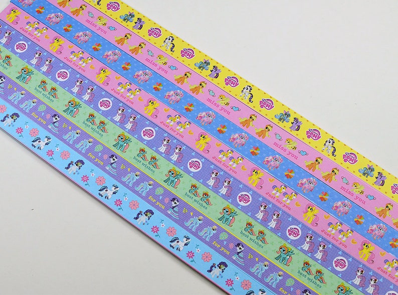 My Littile Pony Origami Lucky Star Paper Strips Star Folding DIY Pack of 130 Strips