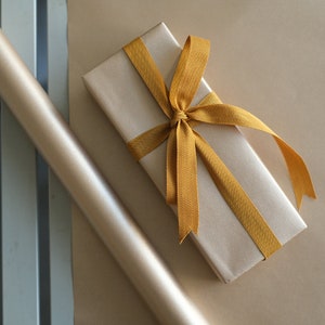 Champagne Gold Wrapping Paper Birthday Gift Wrap Pearly-lustre Wrapping Sheets Holiday Gift Wrap