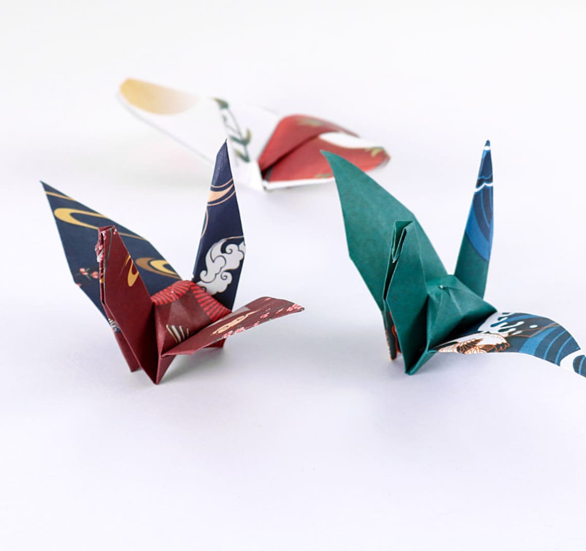 72 Sheets Traditional Chinese Style Origami Square Paper Pack Etsy