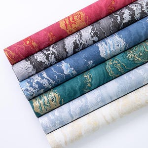 Marble Gilding Wrapping Paper Birthday Gift Wrap Marble Painting Wrap Holiday Gift Wrap