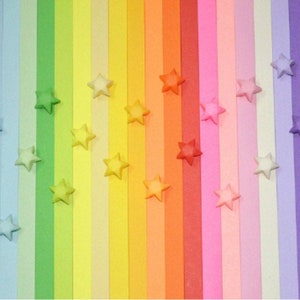 Pearlescent Twinkle Stars Origami Lucky Star Paper Strips Star Folding DIY  Pack of 90 Strips 