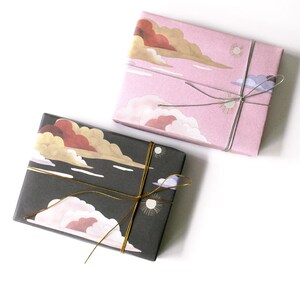 Clouds Wrapping Paper Valentine's Day Gift Wrap Chinese Painting Wrapping Sheets Holiday Gift Wrap