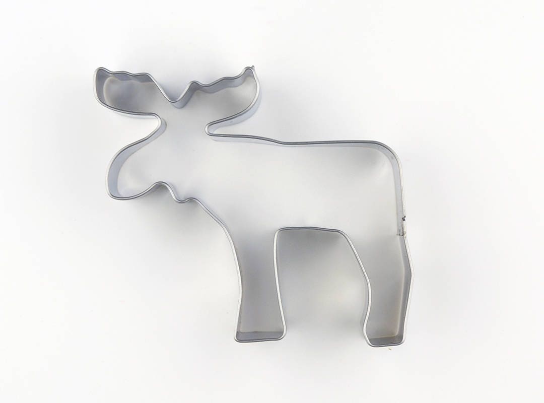Moose Cookie Cutter Animal Biscuit Cutter/Elk Cookie Etsy