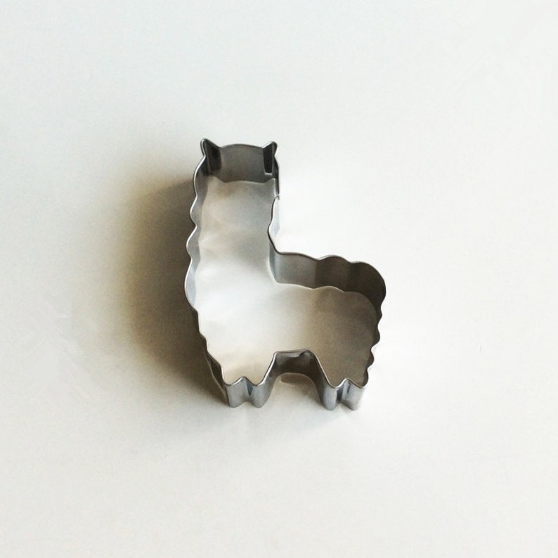 Alpaca Cookie Cutter Llama Biscuit Cutter Alpaca Cookie Mold image 1