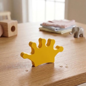 Royal Crown Cabinet Knob, Princess Drawer Pull, Nursery Decor, Decorative Furniture Hardware