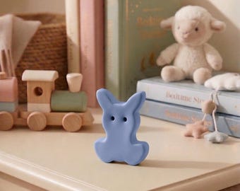 Rabbit Drawer Knob Bunny Cabinet Handle Kids Room Nursery Furniture Pull