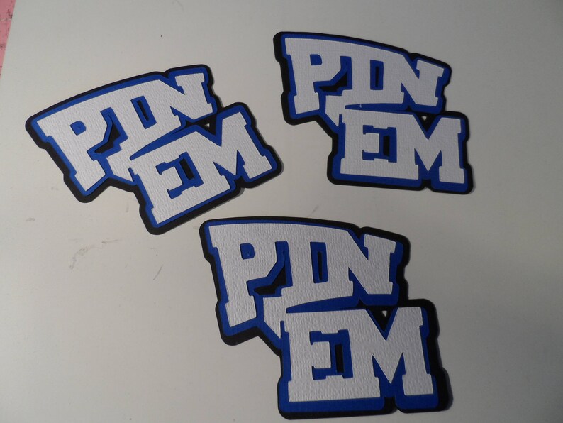 August Special Wrestling Match Pin Em Center Piece Etsy