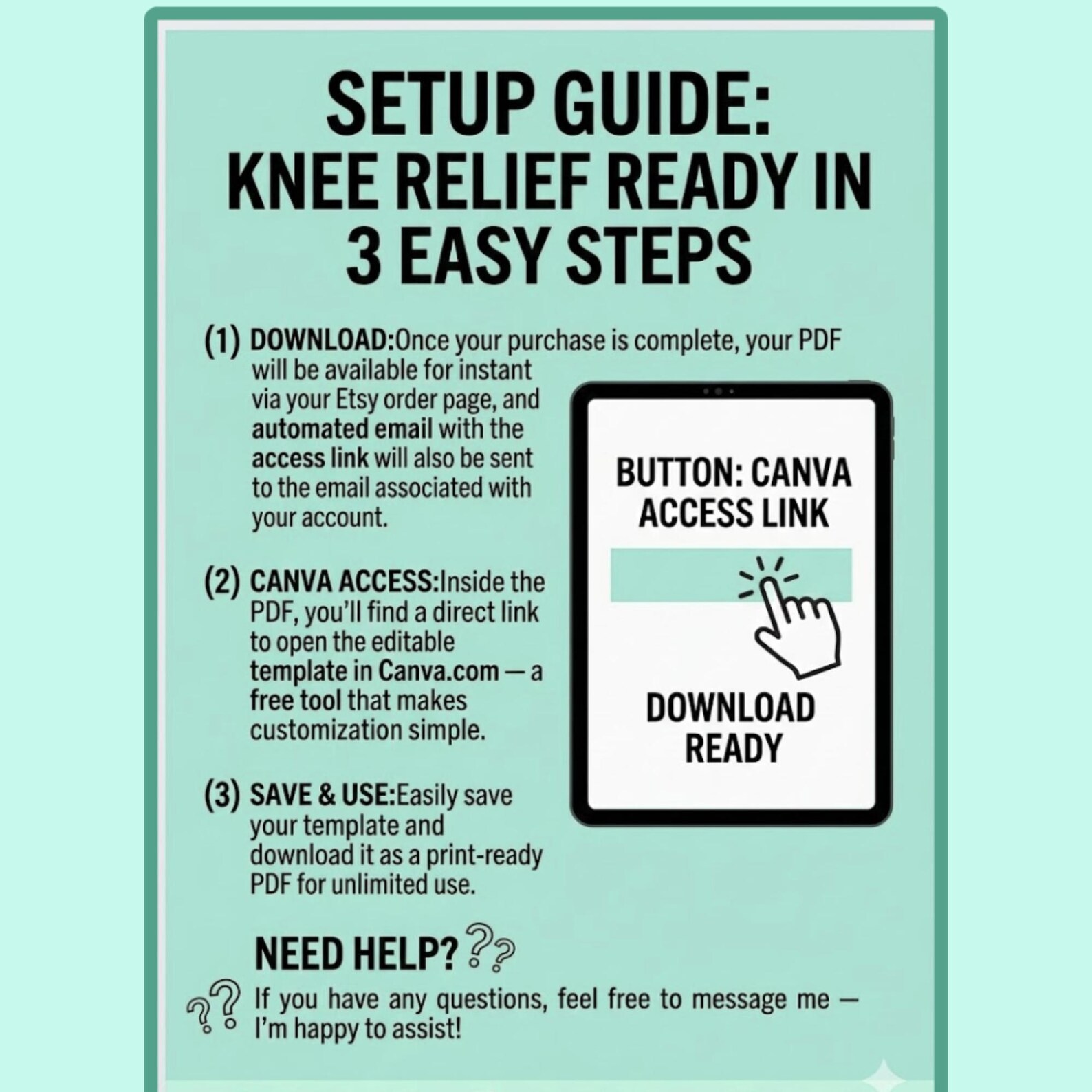 Knee Rehab Program.pdf 30 Day Knee Rehab Program | At-home Exercises, Strengthening, Mobility ...