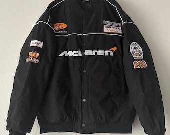 Embroidered Racing Vintage Jacket McLaren Unisex