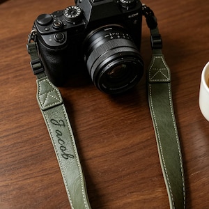 Personalized Camera Strap, Custom Strap for Pro and Hobby Photographers - Gift for Him, Gift for Her