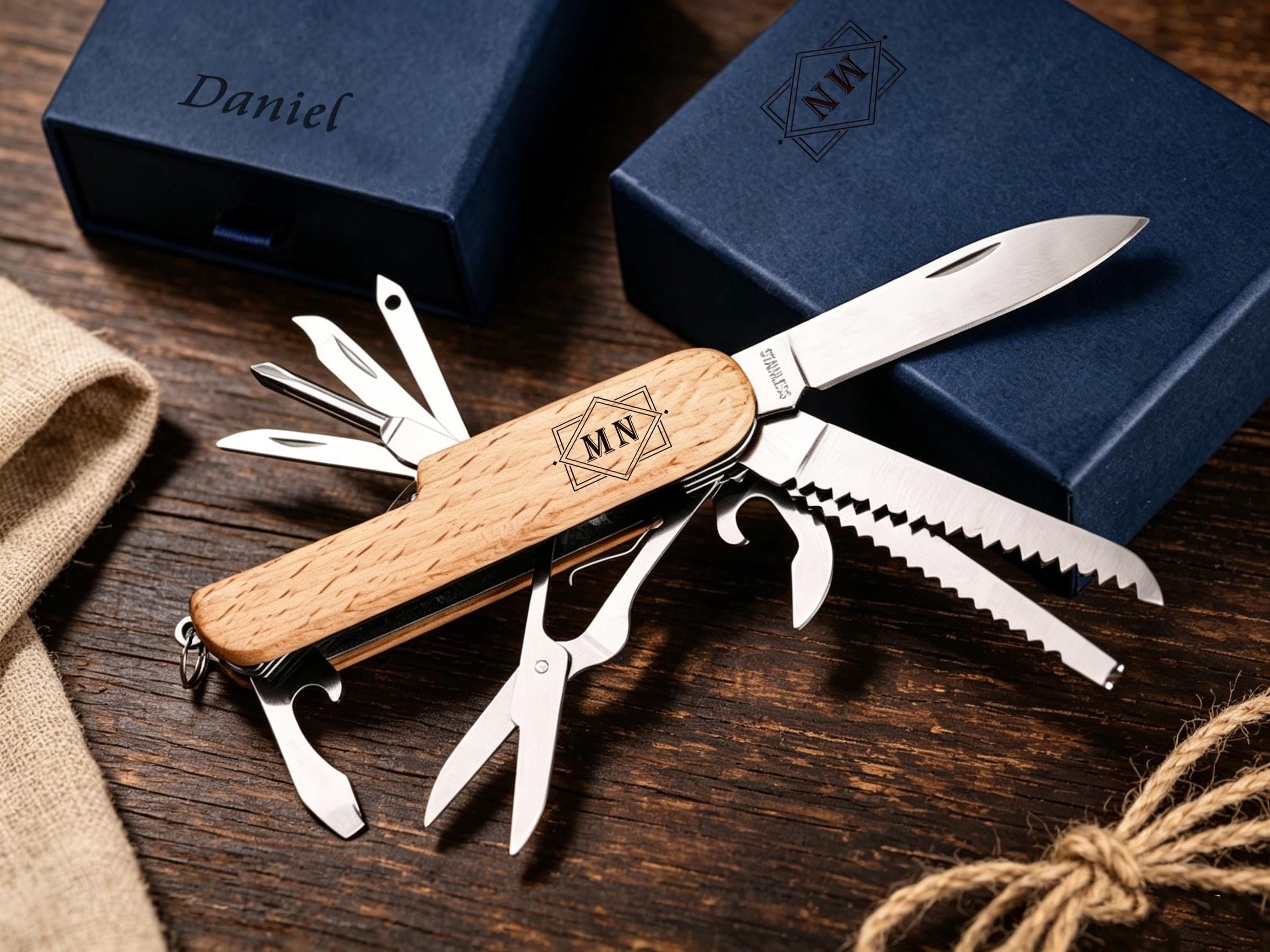 Personalized Multi Pocket Tool, Custom Multi-tool Wine Opener ...