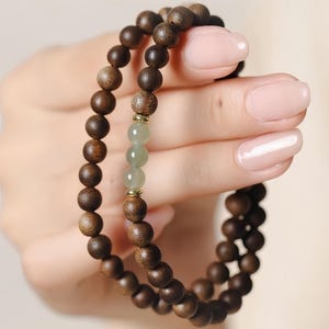 Agarwood bracelet - Etsy 日本