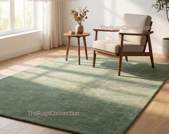 Handgetufteter Wollteppich Wohnzimmerteppich | 8x10 9x12 | Individuell