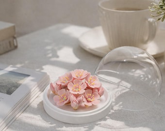 Handcrafted Cherry Blossoms Diffuser|3D Porcelain Flowers| Air Freshener|Scented Flowers| Fragrance| Home Decor| Special Gifts for Her