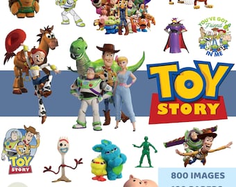 Toy Story Clipart PNG, über 1000 Dateien, Cliparts, Story Friends Spielzeug, Aquarell, SVG-Vektor, niedlich, Kawaii, 3D, zum Malen