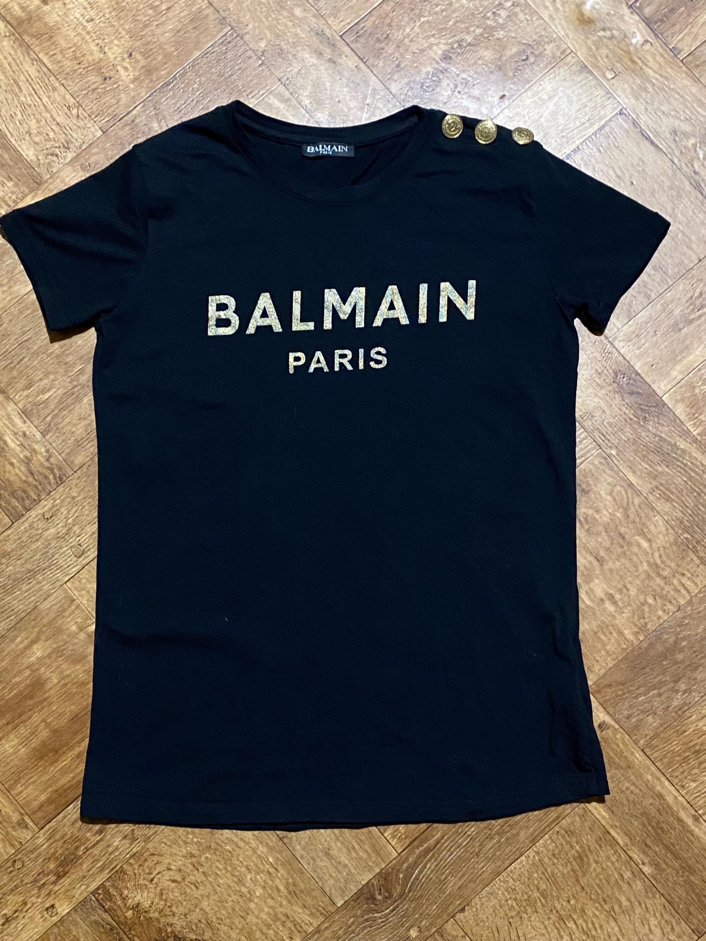 Balmain T Shirt - Etsy