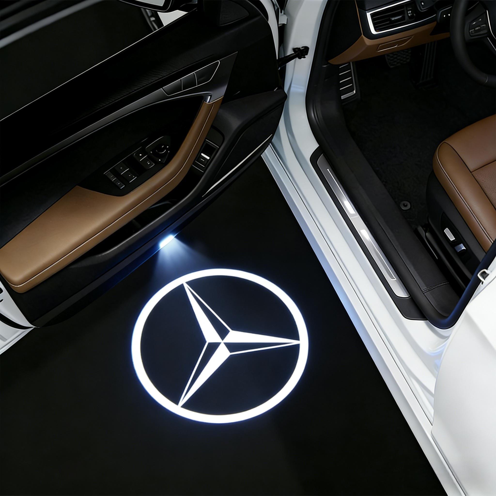 Mercedes door light - Etsy 日本