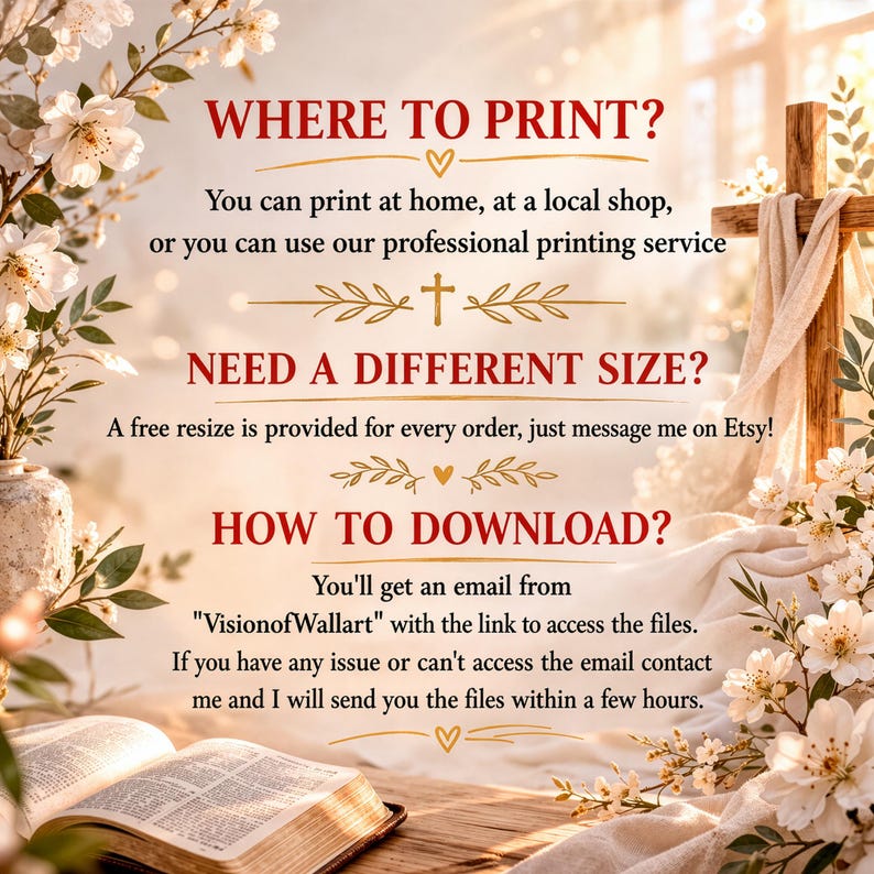 Christian Wall Art Set of 3, Neutral Bible Verse Prints, Psalm 23, Jeremiah 29 11, Psalm 46 10, Minimalist Beige Scripture Digital Download image 13