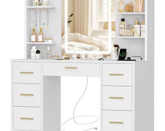 Großer moderner Schminktisch