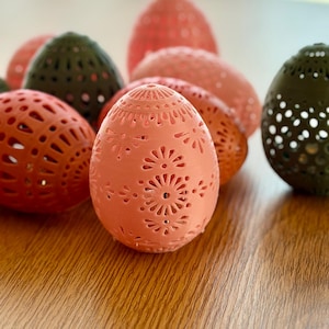 Egg Cat Toys (with Bells!) 2 Pack | 3D Printed Pet-Safe PLA