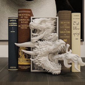 Drogon, Rhaegal, Viserion från Game of Thrones bokhörna