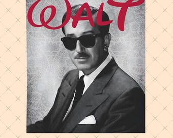 Retro Walt Disney Digital Download, Disney Mens Png, Disneyland Png, Magic Kingdom Png, Happiest Place On Earth, Disney Fan Gifts