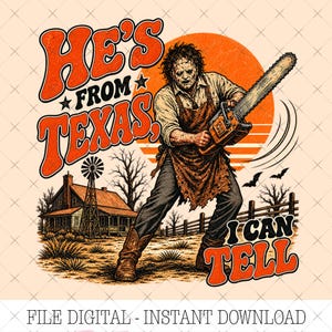 Es de Texas, lo puedo decir Png, Horror con motosierra Png, Slasher de Halloween Png, Gráfico de terror de Texas Png, Temporada espeluznante Png